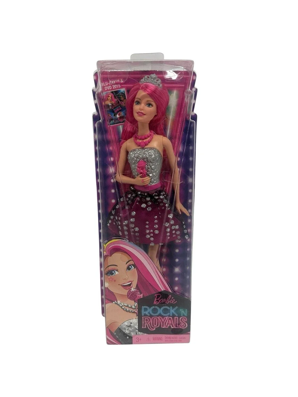 New 2014 Barbie in Rock 'N Royals Princess Courtney Doll CKB66